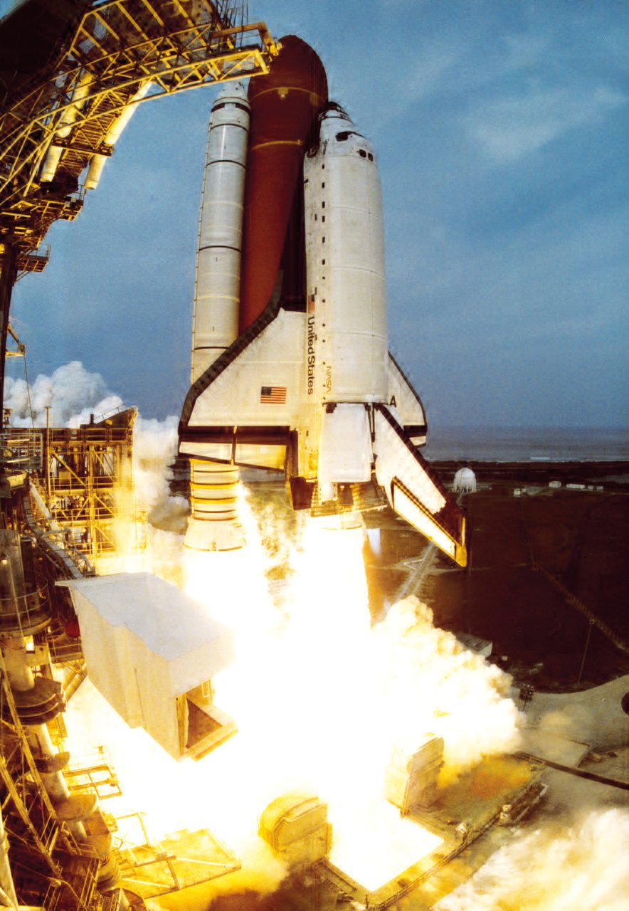 Space Shuttle Columbia lancio