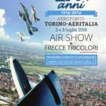 Maurizio Cheli locandina Aeroporto Torino Aeritalia