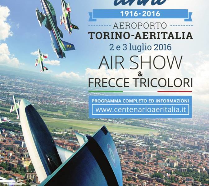 Maurizio Cheli locandina Aeroporto Torino Aeritalia